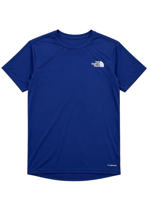 T-shirt bambino blu in nylon THE NORTH FACE | NF0A8DFBLU